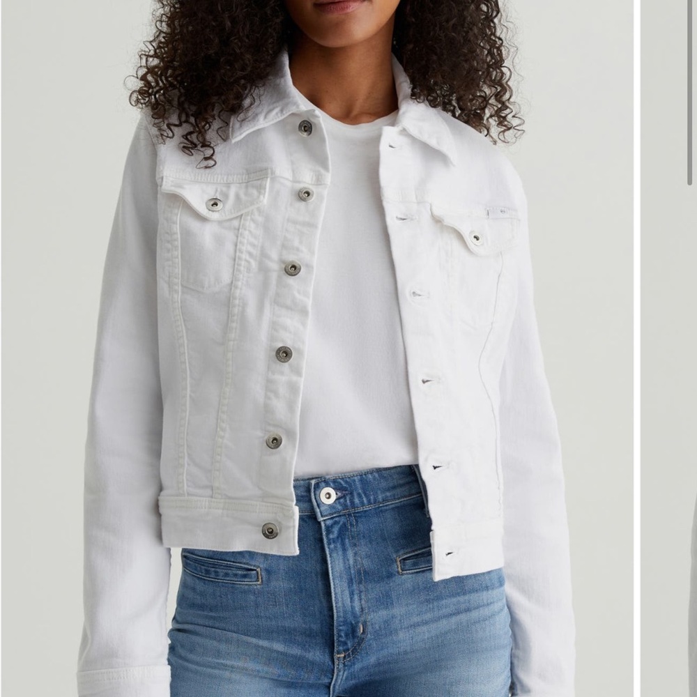 AG “Robyn Denim Trucker Jacket”